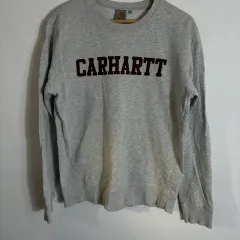 Carhartt カーハート ベーシック ロゴ グレー スウェット(M)
