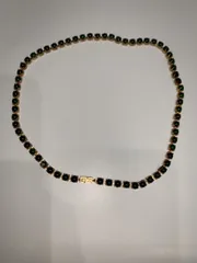 ヴィンテージ調 デザインネックレス 4Gロゴ風 ゴールドチェーン