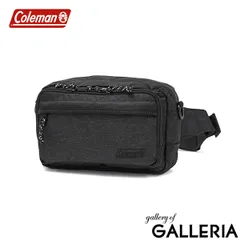 【公認販売店】 コールマン ウエストバッグ メンズ レディース 斜めがけ バッグ 小さめ Coleman ブランド おしゃれ ウエストポーチ ショルダーバッグ 横型 ヨコ 軽量 2WAY 2L 旅行 アウトドア ウォーカーポーチ ブラックヘザー