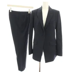 セオリー Theory トレーサブルウールエティエネットB＆トレッカ 4N TRACEABLE WOOL ETIENNETTE B&TRECCA 4N スーツ セットアップ 上下 テーラードジャケット シングル 0 パンツ スラックス 2 紺 ネイビー