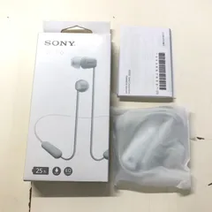 C773 SONY ワイヤレスステレオヘッドセット SONY WI-C100 ホワイト