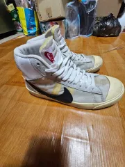 ナイキ ブレーザー ハイ スニーカー グレー