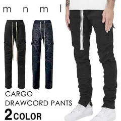 mnml CARGO DRAWCORD PANTS 【ストレッチカーゴパンツ】【XS】【S】【M】【L】