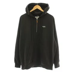 フォックスコレクション THE FOX COLLECTION ハーフジップ パーカー 1023174500061 スウェット M 黒 ブラック /☆G