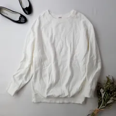 CREDONA クレドナ 「THE C」SWEATSHIRT トレーナー スウェット 日本製 白 ホワイト/26Hのサムネイル