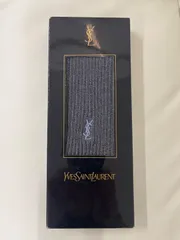 送料無料！！Yves Saint Laurent　イヴサンローラン　メンズソックス　グレー無地　#80209MOAMTのサムネイル