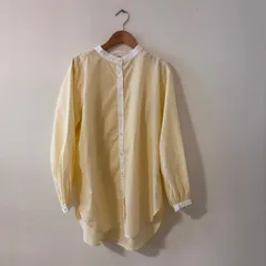 （26043）studio CLIP スタディオクリップ　バンドカラー ブラウス