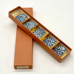 新品】リサラーソン ごのねこ 箸置き 5点セット 波佐見焼 猫 木箱入り