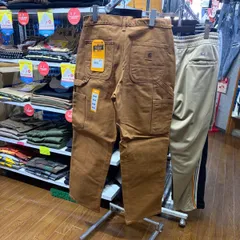 carhartt カーハート⚫︎パンツ　ルーズ フィット ウォッシュドダック　ユーテイリティ　ワークパンツ　ブラック　カーハートブラウン　30 32 34 36