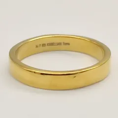 【美品】IOSSELLIANI　イオッセリア―二　ゴールドカラーリング　Au P　シルバー925　19号　3.9g