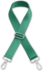 Neorry ショルダーベルト ナイロン ストラップ 太め バッグ用 肩掛け 単品 後付け 紐 カバン (グリーン)