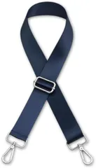 Neorry ショルダーベルト ナイロン ストラップ 太め バッグ用 肩掛け 単品 後付け 紐 カバン (ネイビー)