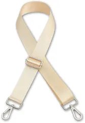 Neorry ショルダーベルト ナイロン ストラップ 太め バッグ用 肩掛け 単品 後付け 紐 カバン (ベージュ)