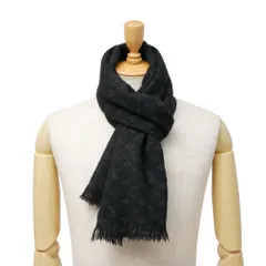 LOUIS VUITTON ルイ・ヴィトン モノグラム クラシック マフラー フリンジ ストール イタリア製 ブランド古着【中古】20260206/RA7624