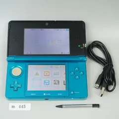 【ｍ445】Nintendo 3DS 本体 アクアブルー 動作確認済み