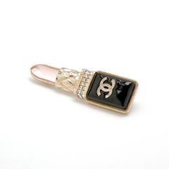 CHANEL リボン ブローチ ココマーク ラインストーン パール - メルカリ
