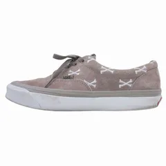 美品 バンズ × ダブルタップス VANS × WTAPS Vault OG Era LX クロスボーン ボルト エラ スニーカー シューズ 靴 ローカット 721278 サイズUS10.5 28.5cm ベージュ メンズ