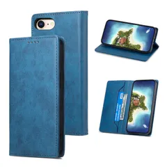 SE ケース 手帳型 iPhone SE 第3世代 第2世代 iphone8 iphone7 耐衝撃 手帳型 スマホケース携帯カバー レザー 軽量 iPhone 薄型 耐摩擦 全面保護 マグネット式 カード収納 スタンド機能 se 4.7インチ対応 EUMAD