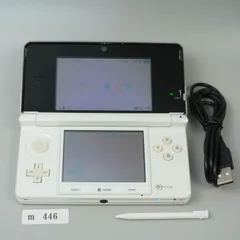 【ｍ446】Nintendo 3DS 本体 ホワイト 動作確認済み