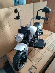 【アウトレット】ハーレースタイルバイク bike＜ホワイト＞【№209】