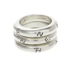 シャネル 3連ロゴリング 925/26.4g【Bランク】【中古】