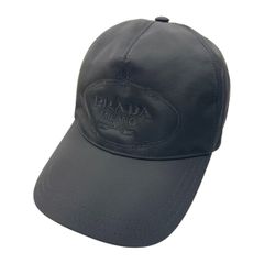 PRADA プラダ Re-Nylon ベースボールキャップ ブラック - メルカリ