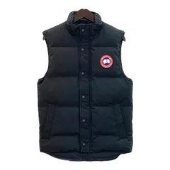 CANADA GOOSE カナダグース ダウンベスト GARSON VEST 4151M ジャケット コート ブルゾン 防寒 メンズ XSサイズ ブラック アウター DM17907■