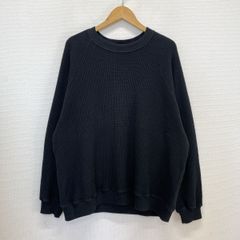 マーガレットハウエル コットンニット リブ クルーネック 近年 Lサイズ 