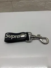 R00756 シュプリーム Supreme｜キーリング｜キーループ｜キーケース｜ロゴ｜ブラック Black 黒｜メンズ｜ストリート｜Y2K｜90S｜古着｜アメカジ｜USA古着｜ヴィンテージ｜今期トレンド｜フォロー割