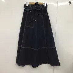 AZUL BY MOUSSY アズールバイマウジー スカート ロングスカート 250GST12-074B STITCH DENIM FLARE SKIRT