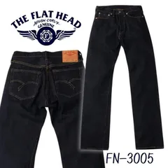 THE FLAT HEAD FN-3005　ワンウォッシュ/14.5ozデニム/ストレート ジーンズ/ブルー/デニム/ジーンズ