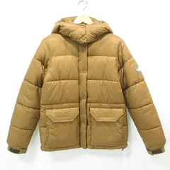 【三重本店】 中古 THE NORTH FACE | ザ・ノースフェイス CAMP SIERRA SHORT キャンプシェラショート ロゴプリント中綿ジャケット 撥水 NYW81931 ライトブラウン(BK) カーキ サイズ：L 【110】