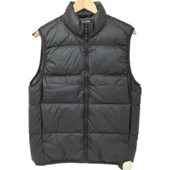 ユニクロ UNIQLO ウルトラライトダウンベスト/ワイドキルト Sサイズ ブラック メンズ JPN：S 