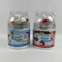 【新品・2個セット】Snow@home ランドスケープ ポーラーアニマル／1個・ランドスケープ サンタクロース／1個