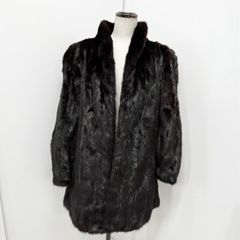 1714 美品✨サガミンク コート 毛皮 リアルファー なめし柔らか 毛並み