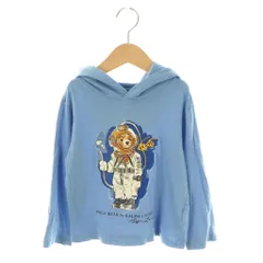 ポロ ラルフローレン POLO RALPH LAUREN キッズ トップス 男の子 プルオーバーパーカー カットソー 4 110 ブルー /ES