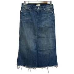 mother(マザー) ロングスカート サイズ25 XS レディース ブルー デニム/ダメージ加工