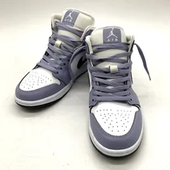 Nike ナイキ スニーカー Air Jordan 1 Mid White Indigo Haze Dark Blue Grey DQ8426-145 エアジョーダン1 ミッド 26.5cm 靴 B15804◆