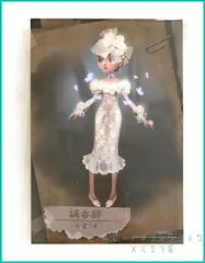 Identity V 第五人格 ミュージアム 購入特典 UR衣装設定画 イラスト 特典 ポストカード 【   調香師   (今宵こそ)　】(単品)　新品未使用  １枚のサムネイル