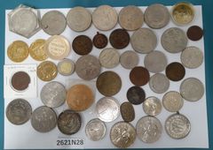 エッフェル塔100周年記念貨 フランス フラン 旧硬貨 バイメタル 古銭