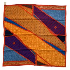 美品】エルメス カレ90 A GARDEN OF SHAPES シルクスカーフ - メルカリ
