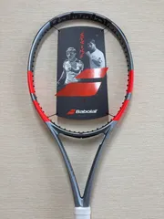 【40％OFF！】バボラ(Babolat) テニスラケット ピュアストライク チーム メタリックグレー (PURE STRIKE TEAM)　グリップ2
