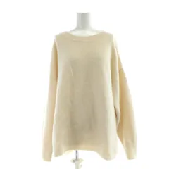 アイテムズ アーバンリサーチ ITEMS URBANRESEARCH セーター ニット FREE アイボリー 無地 ラウンドネック 長袖 /AP