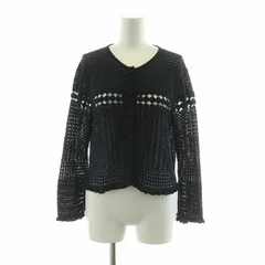 トゥービーシック TO BE CHIC カーディガン レース　黒