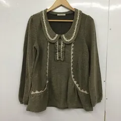 axes femme アクシーズファム カットソー 長袖 長袖カットソー プルオーバーシャツ フリルカラー