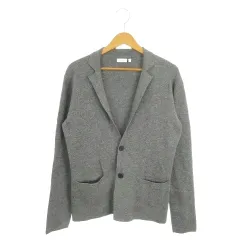 カルバンクライン CALVIN KLEIN ジャケット 上着 L グレー 長袖 テーラードカラー シングルボタン /MN30 ■GY99