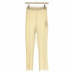 スタニングルアー STUNNING LURE イージーパンツ プリーツ 裾スリット 1 アイボリー /☆G