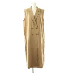 センスオブプレイス バイ アーバンリサーチ Sense of Place by Urban Research ロング ベスト ジレ One ベージュ /ES