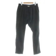 グラミチ GRAMICCI パンツ M 黒 ブラック 無地 ゴムウエスト ベルト /AP