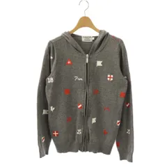 ルコックスポルティフ le coq sportif ジップアップパーカー ジャケット M グレー /NR